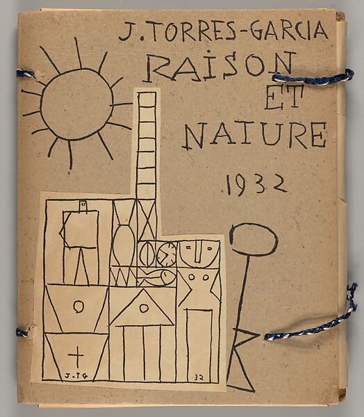 Raison et nature : théorie, Joaquín Torres-García (Uruguayan, Montevideo 1874–1949 Montevideo) 