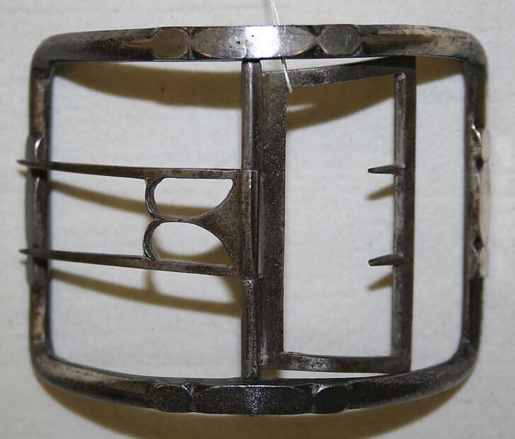 Shoe buckles, metal, British 