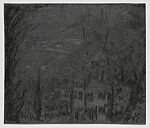 Untitled Etching Plate (View of Istanbul)