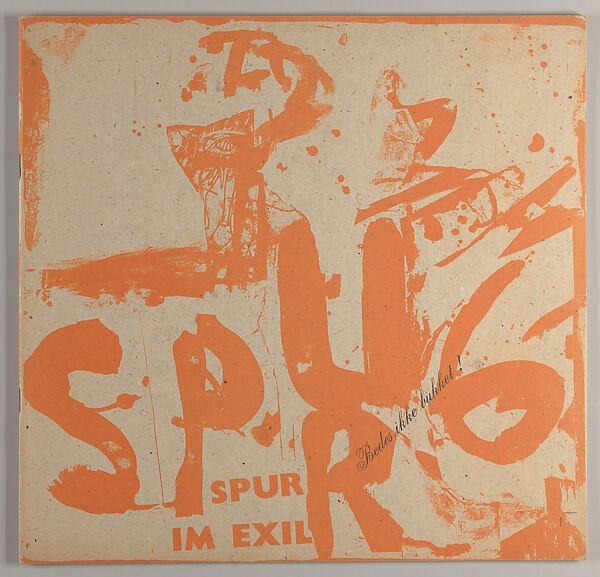 SPUR, Hans-Peter Zimmer (German, 1936–1992)