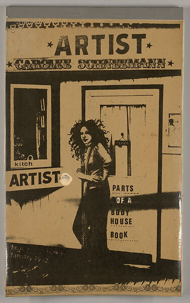 Parts of a body house book, Carolee Schneemann (American, Fox Chase, Pennsylvania 1939–2019 New Paltz, New York)