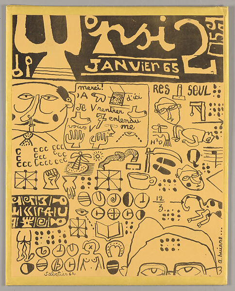 Psi, Roland Sabatier (French, Toulouse, 1942–2022 Paris)