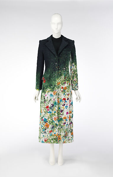 Ensemble, Louis Vuitton Co. (French, founded 1854), wool, silk, plastic, French