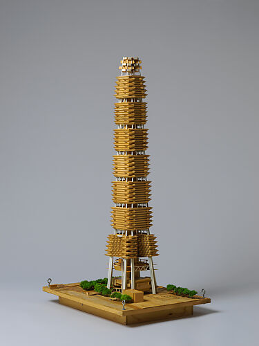 Model for the Sino Tower project (unbuilt), Hong Kong