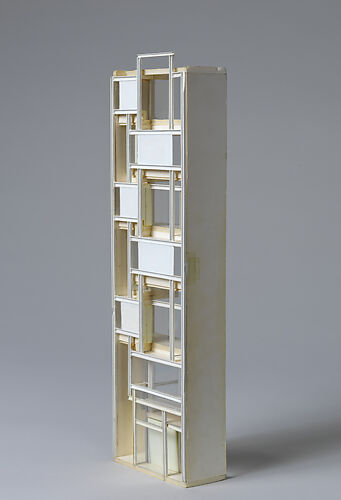 Facade study model for the Modulightor Building