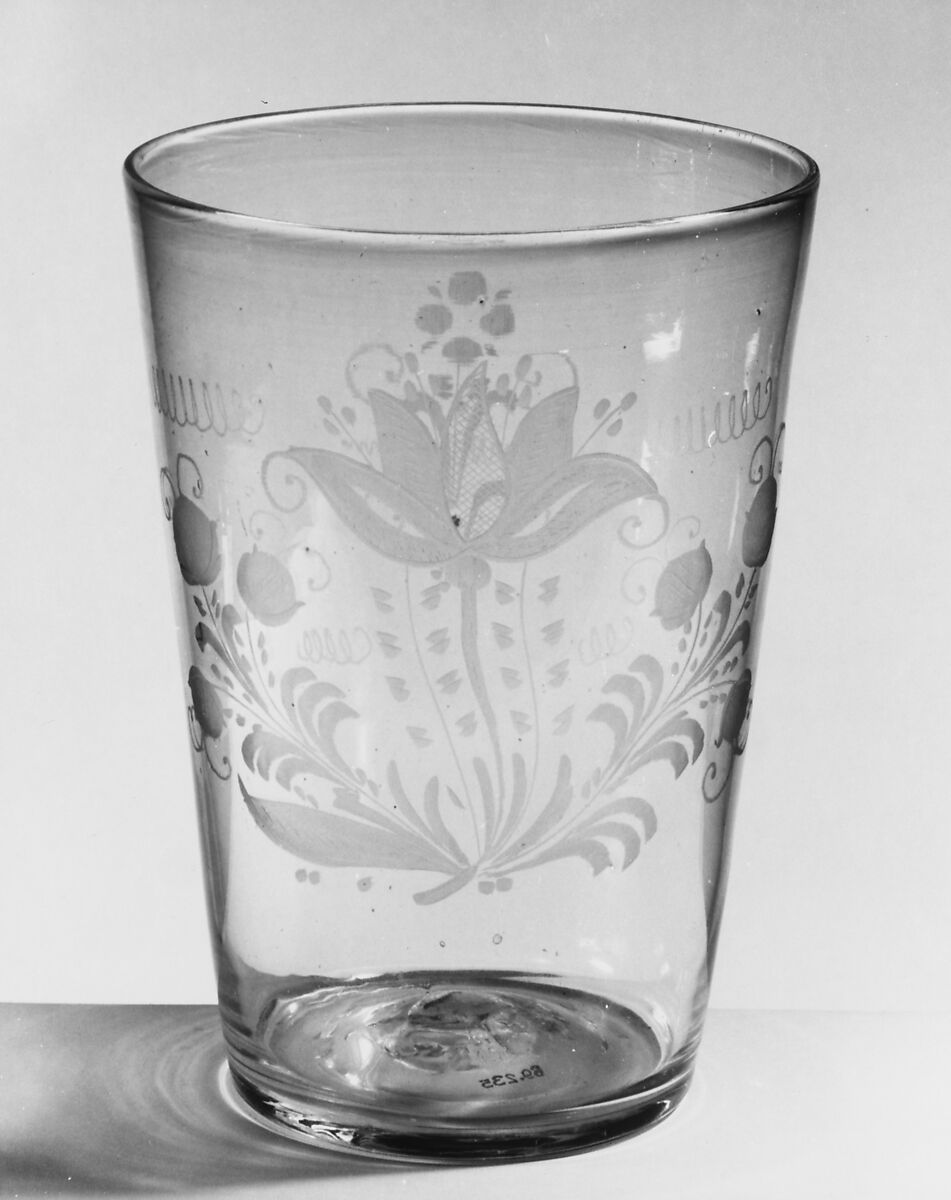 Tumbler, Non-lead glass 