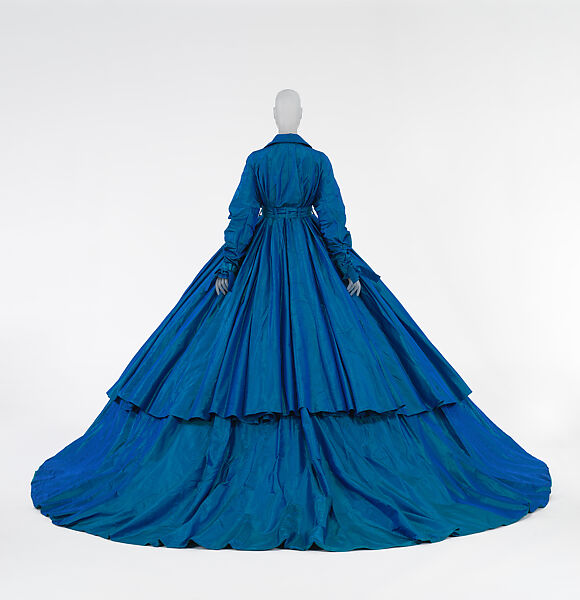 Ensemble, Olivier Theyskens (Belgian, born 1977), (a) silk, (b) silk, (c, d) silk, (e) silk, (f, g) silk, metal, plastic, (h, i) leather, silk, Belgian