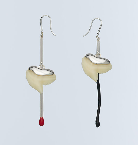 Ensemble, Tory Burch (American, founded 2004), (a, b) nylon, elastane, (c, d) leather, (e, f) brass, resin, (g–i) resin, brass, American