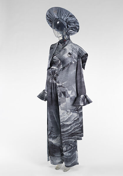 “Shipwreck”, Thebe Magugu (South African, born 1993), (a) polyester, metal, (b) polyester, metal, (c) polyester, (d) polyester, (e) polyester, metal, South African