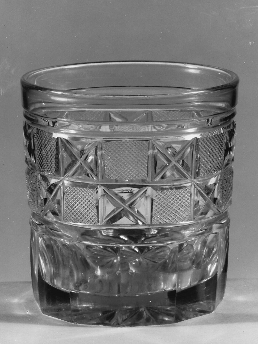 Tumbler, Blown glass, American 