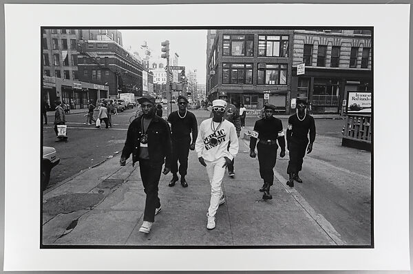 Public Enemy Walking in New York City