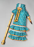 Gaita de boto (bagpipe), Jordi Aixalà Basora  Spanish, Boxwood, pewter, textile, Gore-Tex®, synthetic polymer, cork