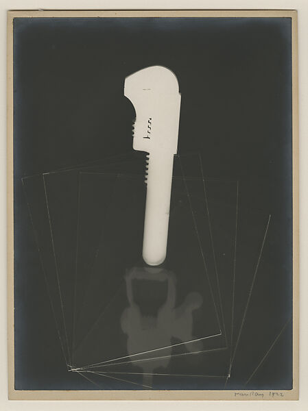 Rayograph, Man Ray  American, Gelatin silver print