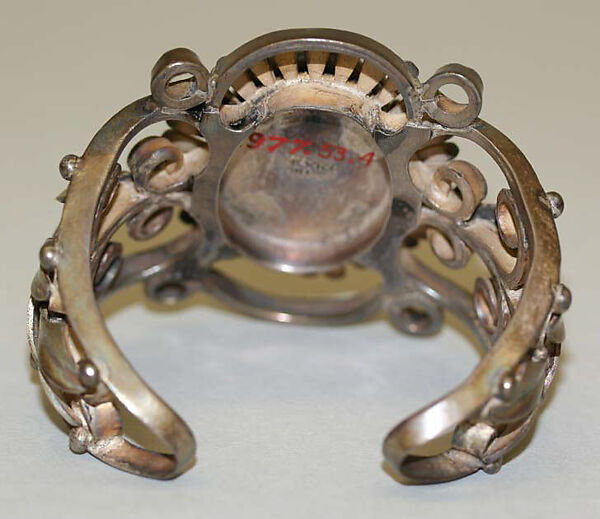 Bracelet, metal, opal, Mexican