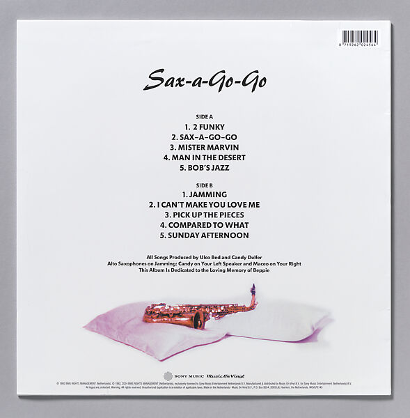 Sax-a-Go-Go, Vinyl, paper