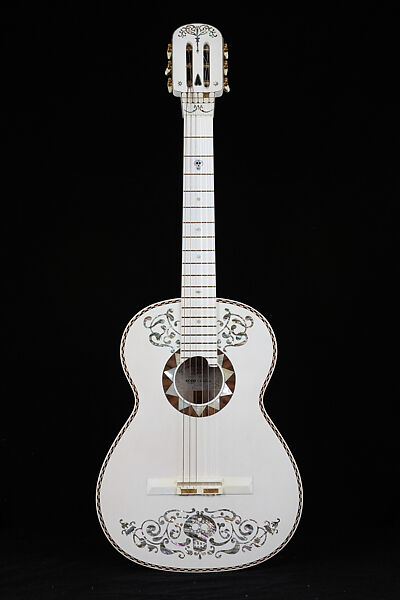 Pixar's "Coco" edition Guitar, German Vazquez Rubio  Mexican, Wood, abalone shell, 24k gold inlay