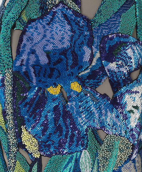 Ensemble, Maison Margiela (French, founded 1988), silk, rayon, plastic, glass, French