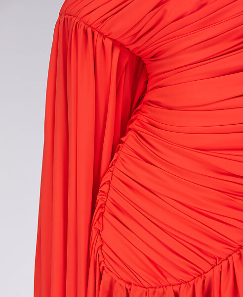 Dress, Richard Malone (Irish, born 1990), econyl, wool, linen, synthetic, cotton, nylon, British