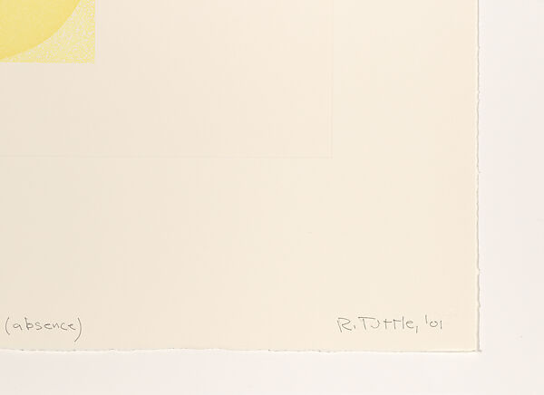 Purple portfolio, Richard Tuttle (American, born Rahway, New Jersey, 1941), Color aquatint