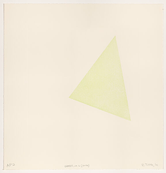 Purple portfolio, Richard Tuttle (American, born Rahway, New Jersey, 1941), Color aquatint
