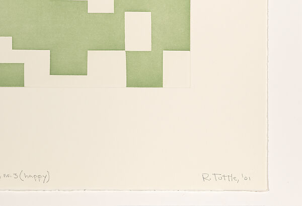 Purple portfolio, Richard Tuttle (American, born Rahway, New Jersey, 1941), Color aquatint