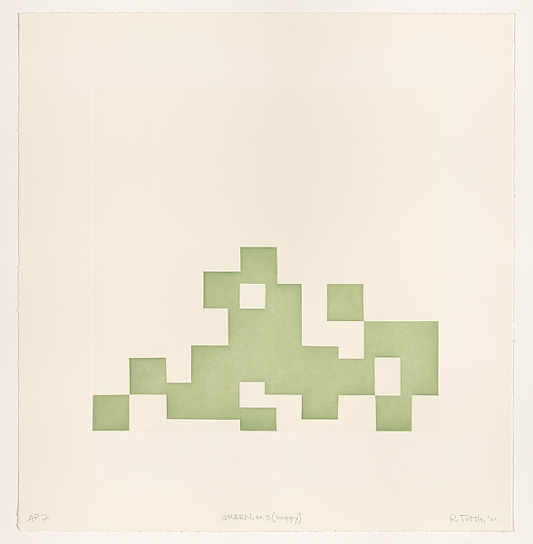 Purple portfolio, Richard Tuttle (American, born Rahway, New Jersey, 1941), Color aquatint