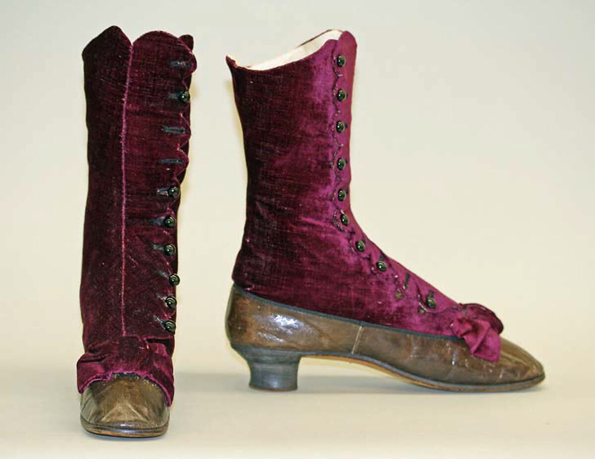 A Little History of Victorian/Edwardian Cloth-Top Button Boots – American  Duchess Blog