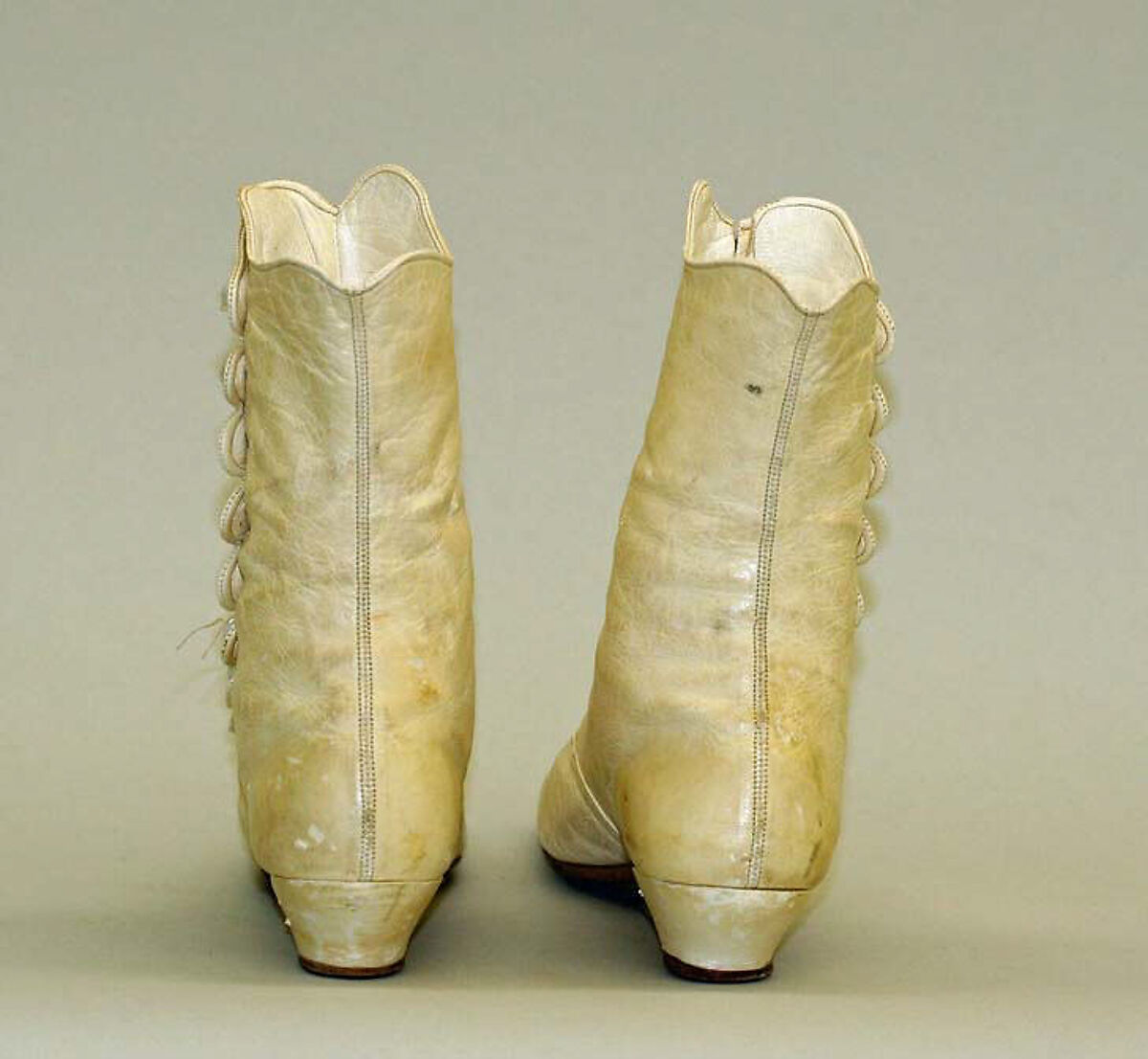 Boots, leather, American