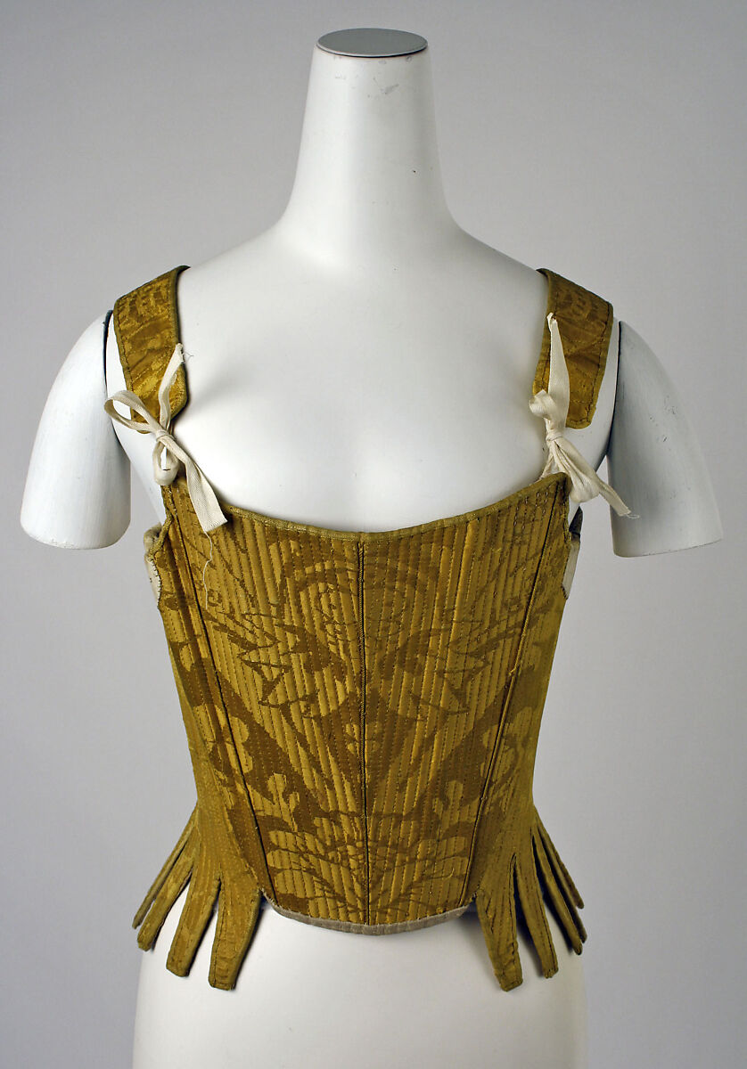 Corset, silk, Spanish 