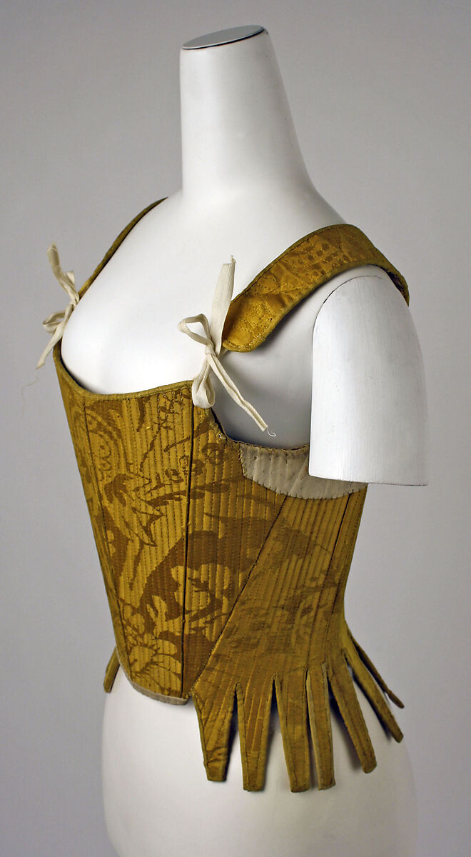 Corset, silk, Spanish