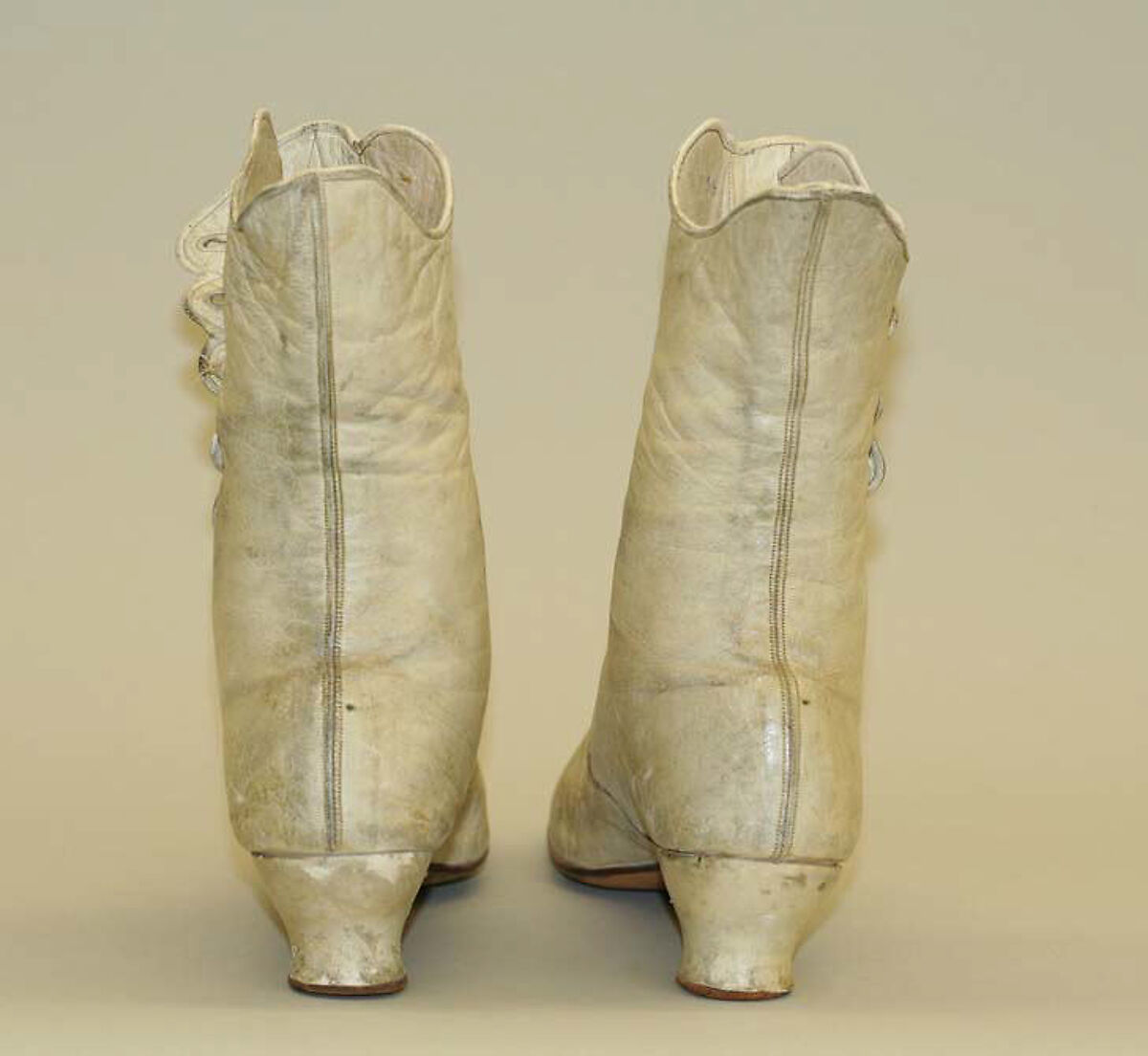 Shoes, leather, American