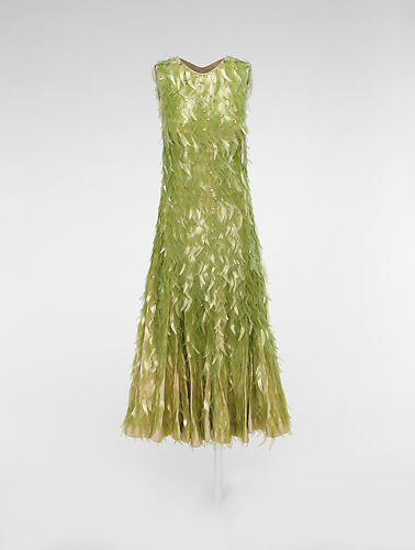 “Algae Sequin” dress