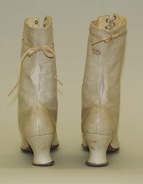 Shoes, leather, American