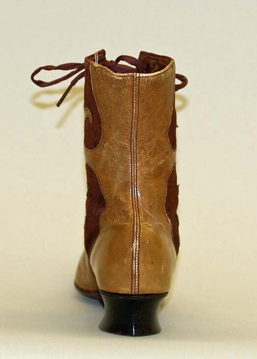 Shoes, leather, American