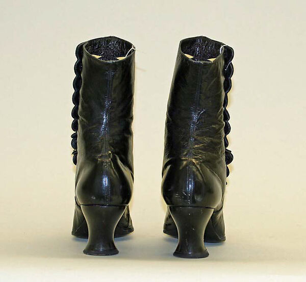 Shoes, leather, American