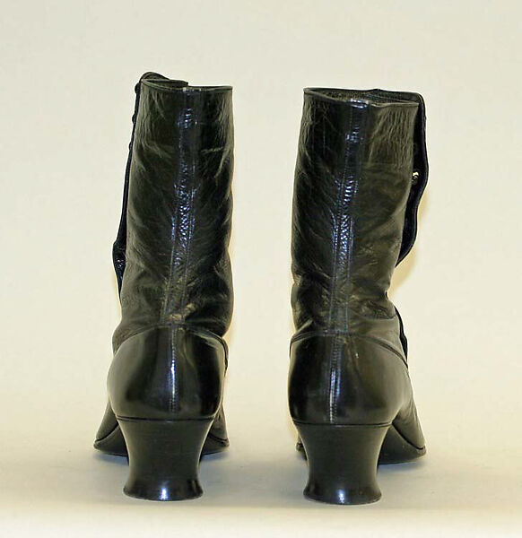 Shoes, leather, American