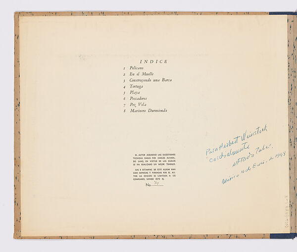 8 aguafuertes a color (8 Color Etchings), Alfredo Zalce (Mexican, Pátzcuaro, Michoacán 1908–2003 Morelia), Color etching