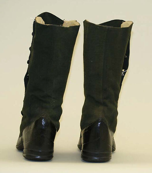 Boots, wool, rubber, American