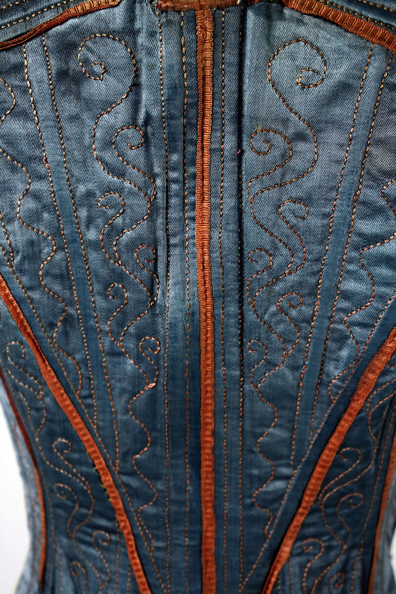 Bodice, cotton, Italian