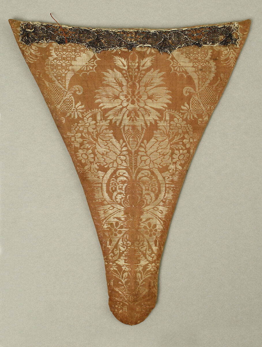 Bodice, silk, Italian