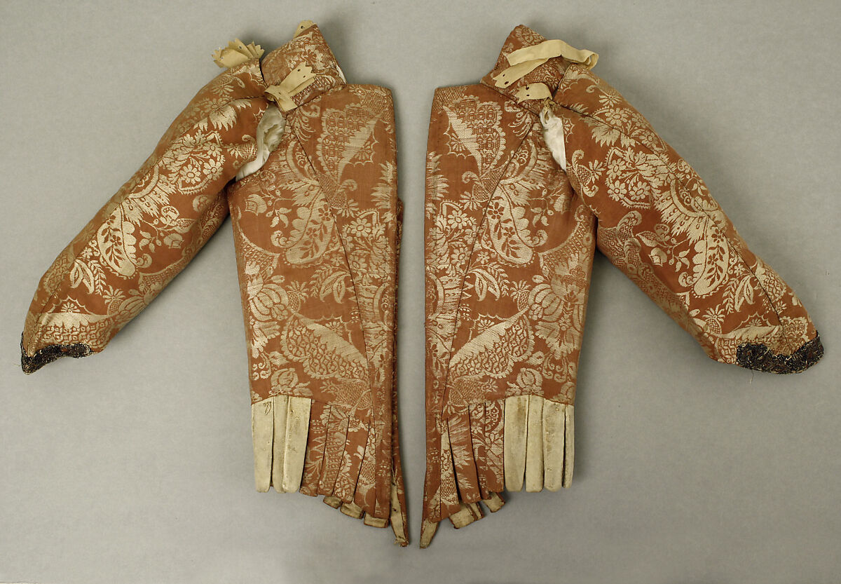 Bodice, silk, Italian