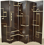 Screen, Eileen Gray  Irish, Lacquered wood