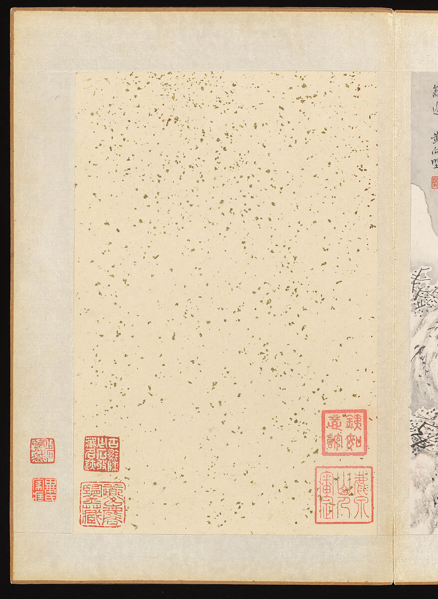 Landscapes, Huang Xiangjian (Chinese, 1609–1673), Album of twelve leaves; ink on paper, China