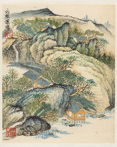 Landscapes after Shitao
