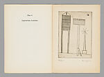 He Disappeared into Complete Silence, Louise Bourgeois (American, Paris 1911–2010 New York), Engraving and drypoint with letterpress in a linen portfolio cover