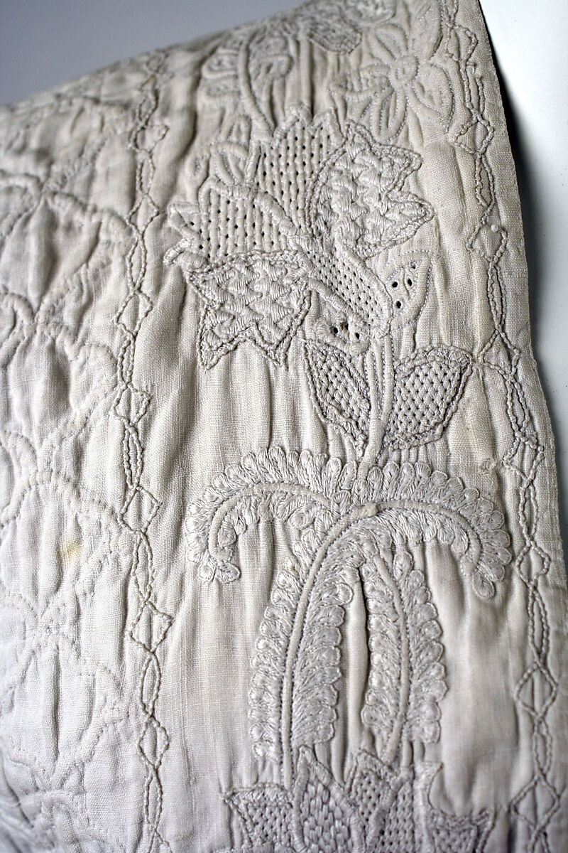 Dressing jacket, linen, British