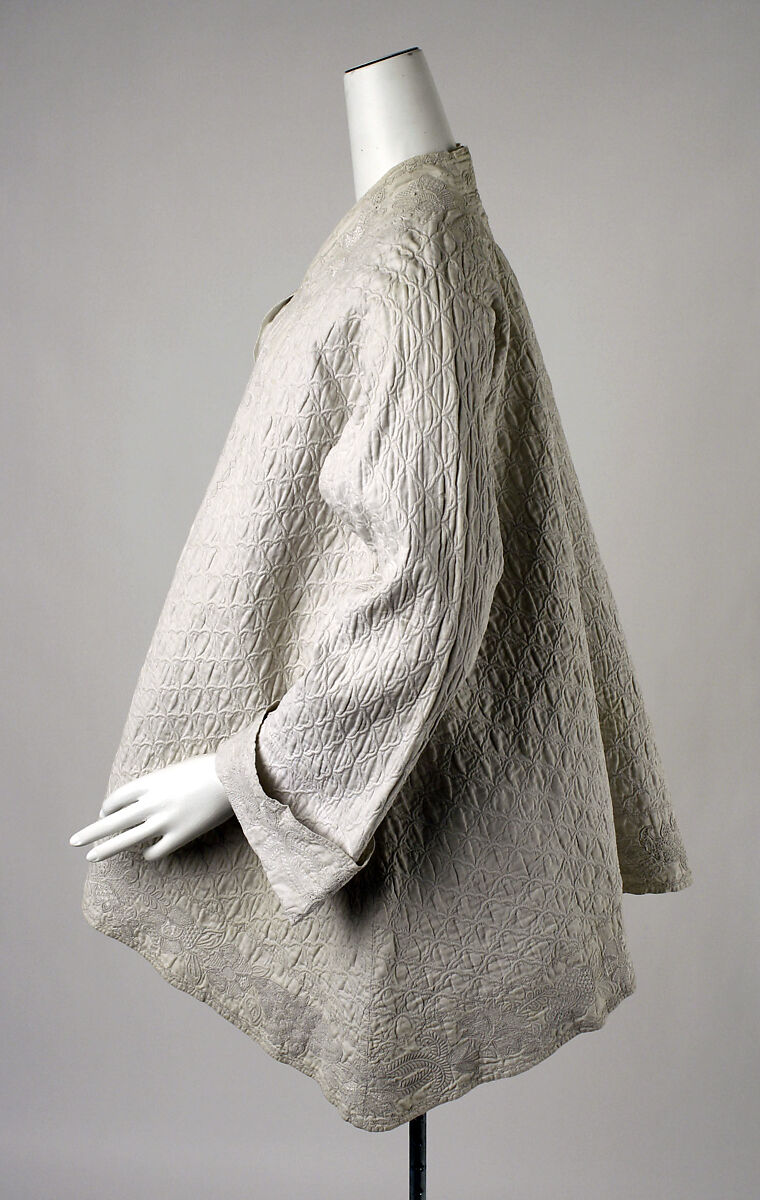 Dressing jacket, linen, British