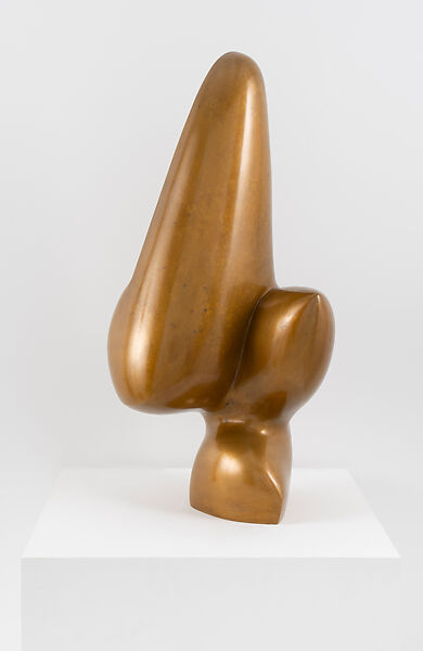 L'Oiseau Caravelle (Caravel Bird), Jean Arp (French (born Germany), Strasbourg 1886–1966 Basel), Bronze 