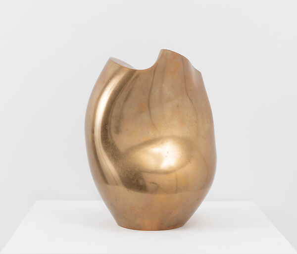 Beyond a Vase (Outre Vase), Jean Arp (French (born Germany), Strasbourg 1886–1966 Basel), Bronze