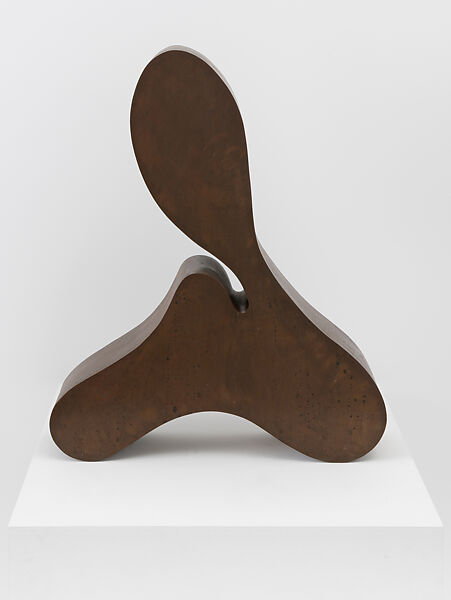 Clef de Jacquemart (Key of the Quarter Jack), Jean Arp (French (born Germany), Strasbourg 1886–1966 Basel), Bronze 